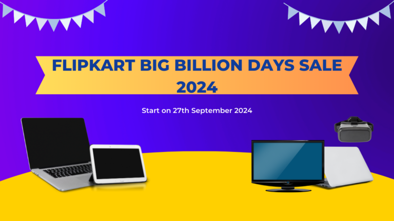 Flipkart big billion days sale 2024: बेस्ट डील और ऑफर्स